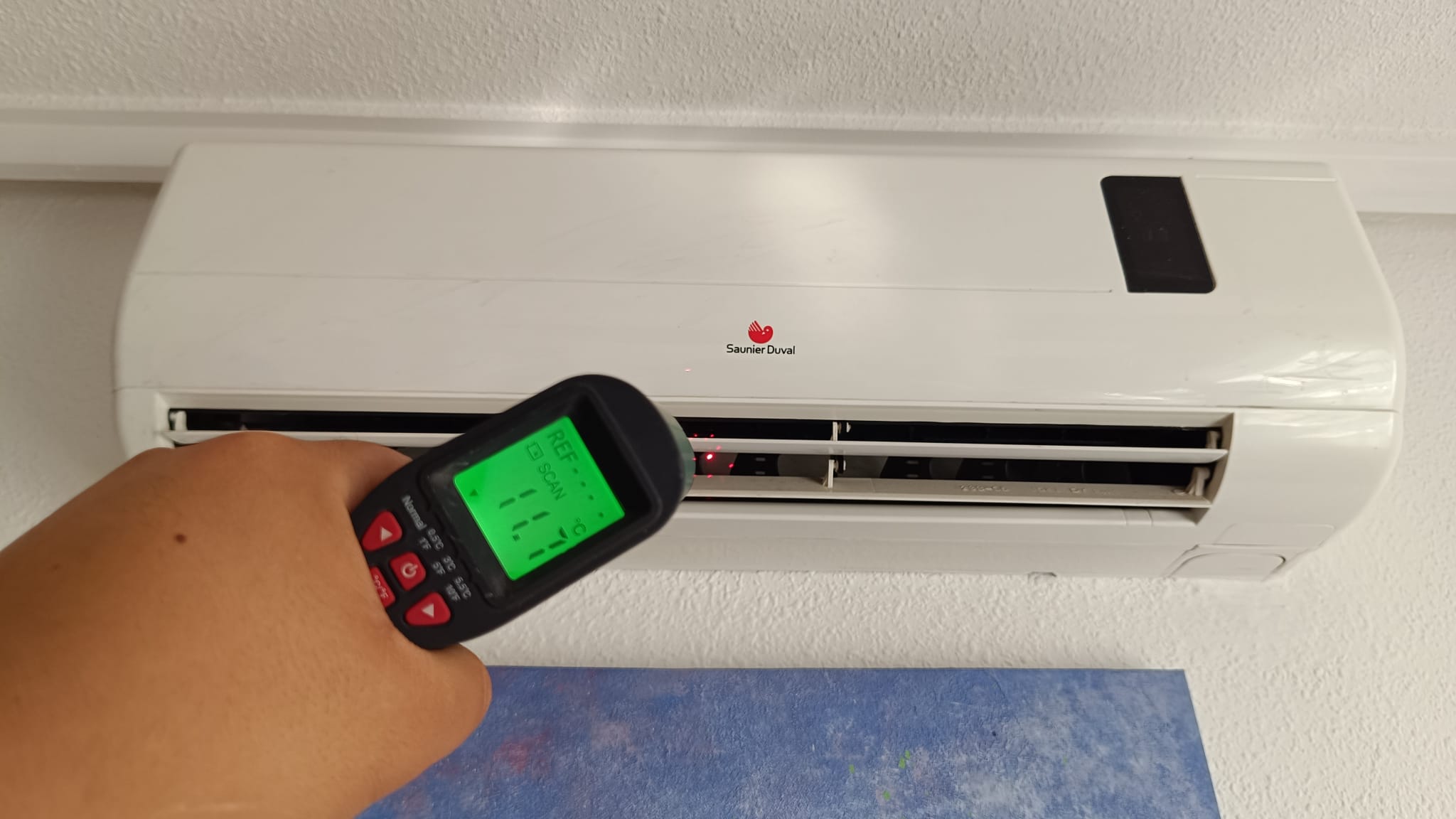 Instalación de aire acondicionado
